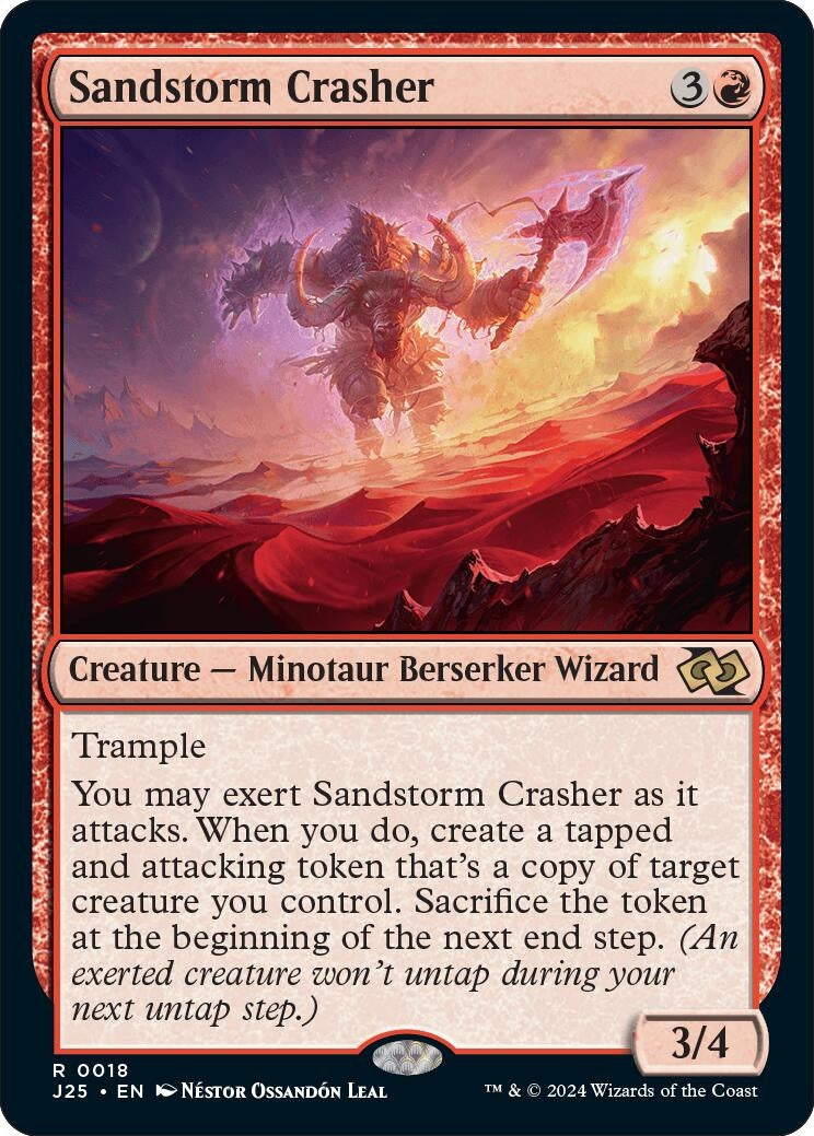 Sandstorm Crasher (18) (Foundations Jumpstart)