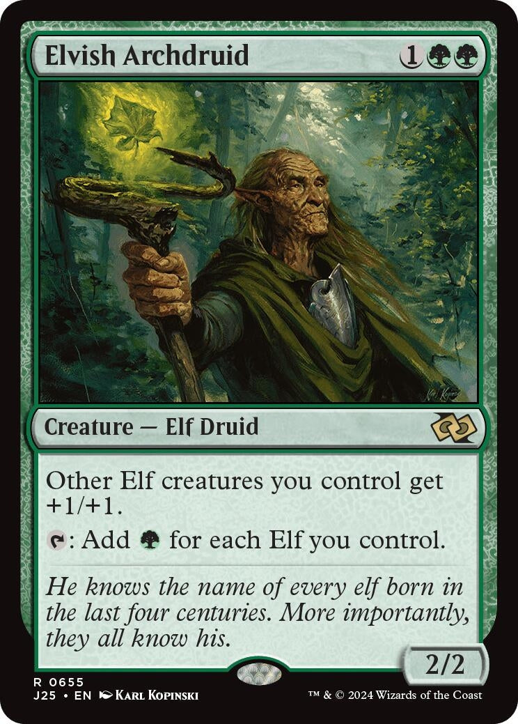 Elvish Archdruid (655) (Foundations Jumpstart)