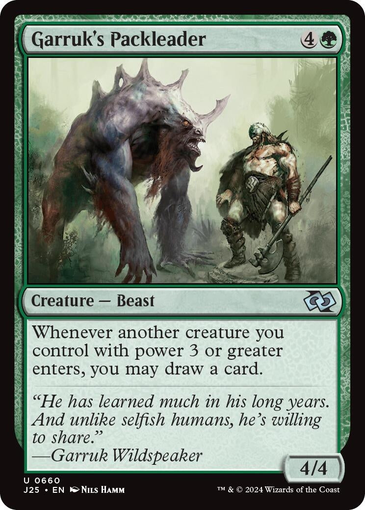 Garruk's Packleader (660) (Foundations Jumpstart)