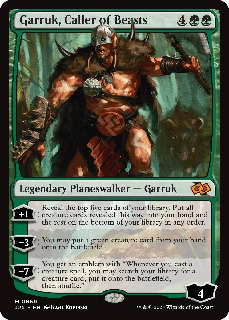 Garruk, Caller of Beasts (659) (Foundations Jumpstart)