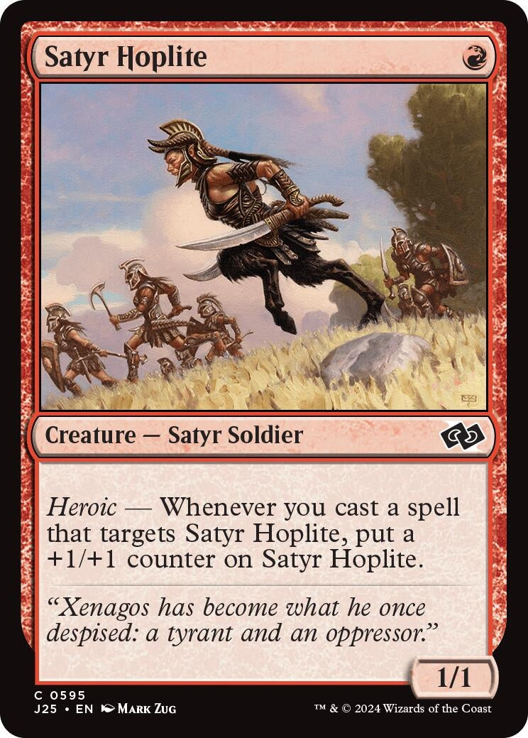 Satyr Hoplite (595) (Foundations Jumpstart)