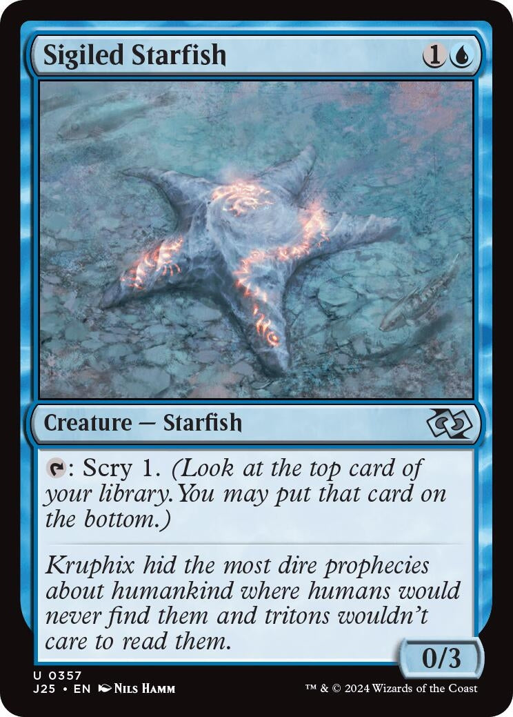Sigiled Starfish (357) (Foundations Jumpstart)