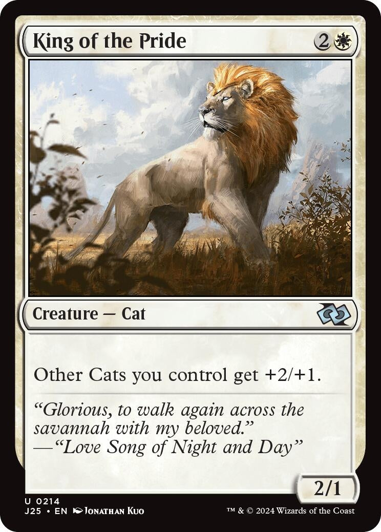 King of the Pride (214) (Foundations Jumpstart)