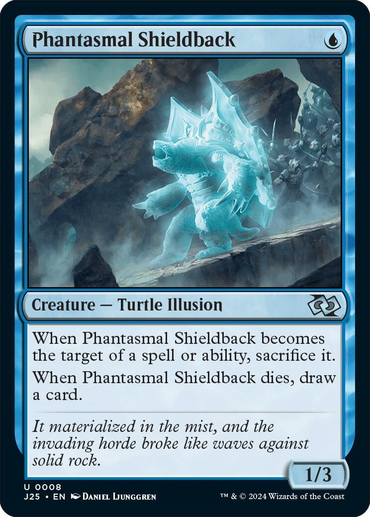 Phantasmal Shieldback (8) (Foundations Jumpstart)