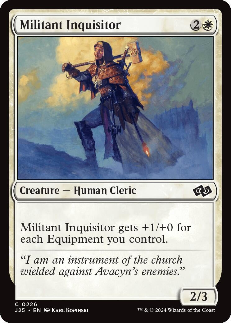 Militant Inquisitor (226) (Foundations Jumpstart)