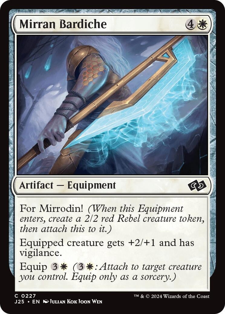 Mirran Bardiche (227) (Foundations Jumpstart)
