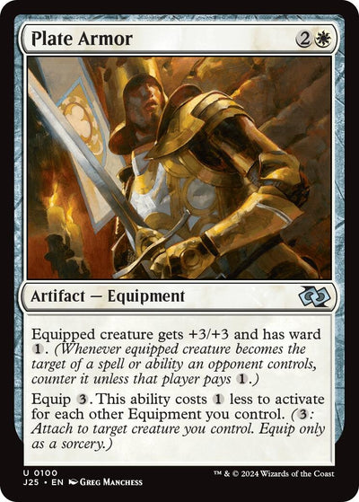 Plate Armor (100) (Foundations Jumpstart)
