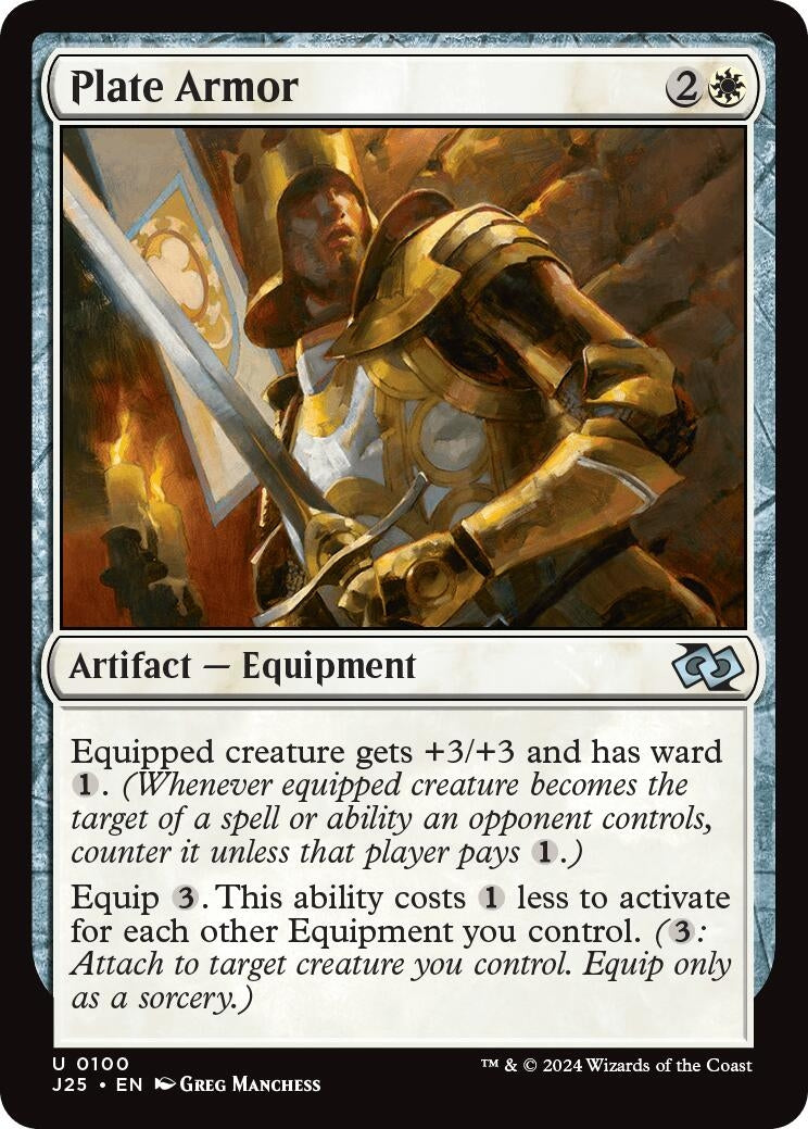 Plate Armor (100) (Foundations Jumpstart)