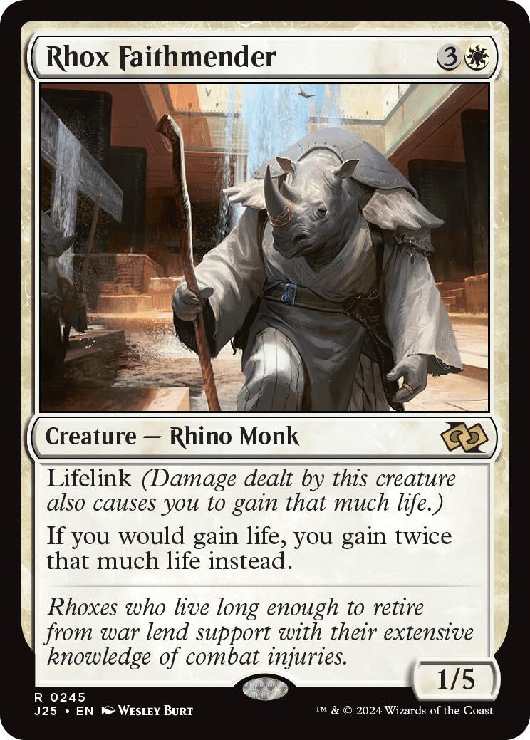 Rhox Faithmender (245) (Foundations Jumpstart)