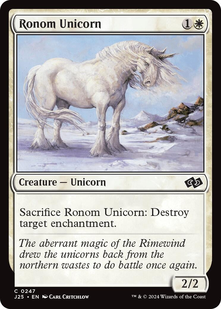 Ronom Unicorn (247) (Foundations Jumpstart)