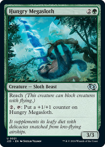 Hungry Megasloth (21) (Foundations Jumpstart)
