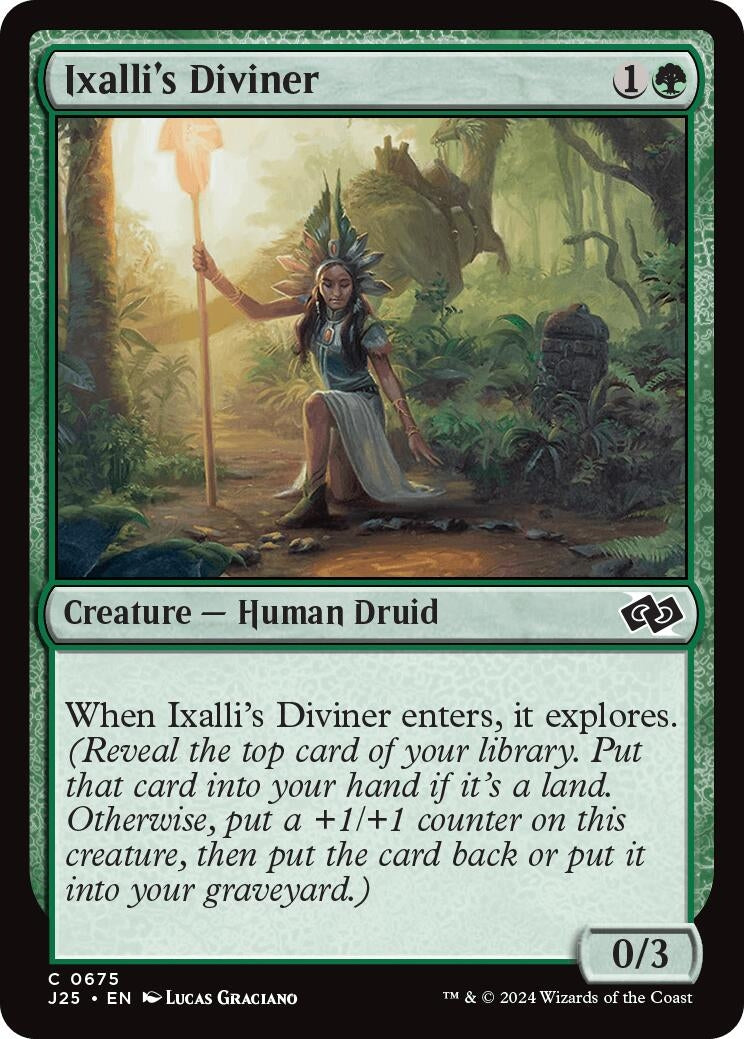 Ixalli's Diviner (675) (Foundations Jumpstart)