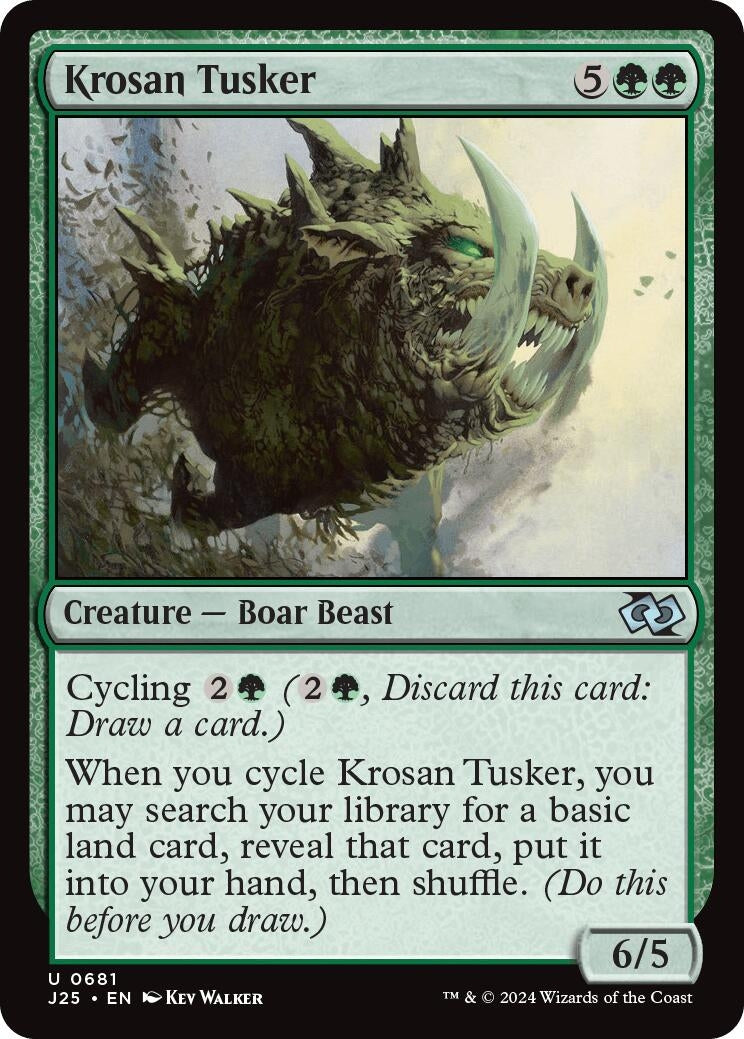 Krosan Tusker (681) (Foundations Jumpstart)