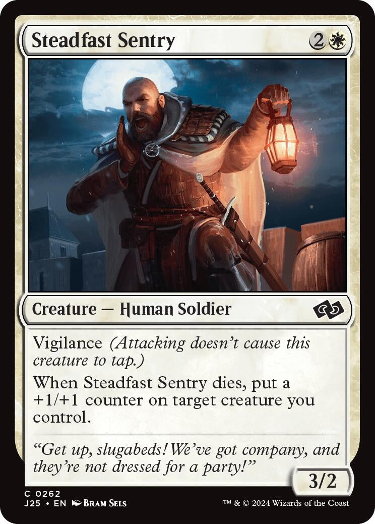 Steadfast Sentry (262) (Foundations Jumpstart)