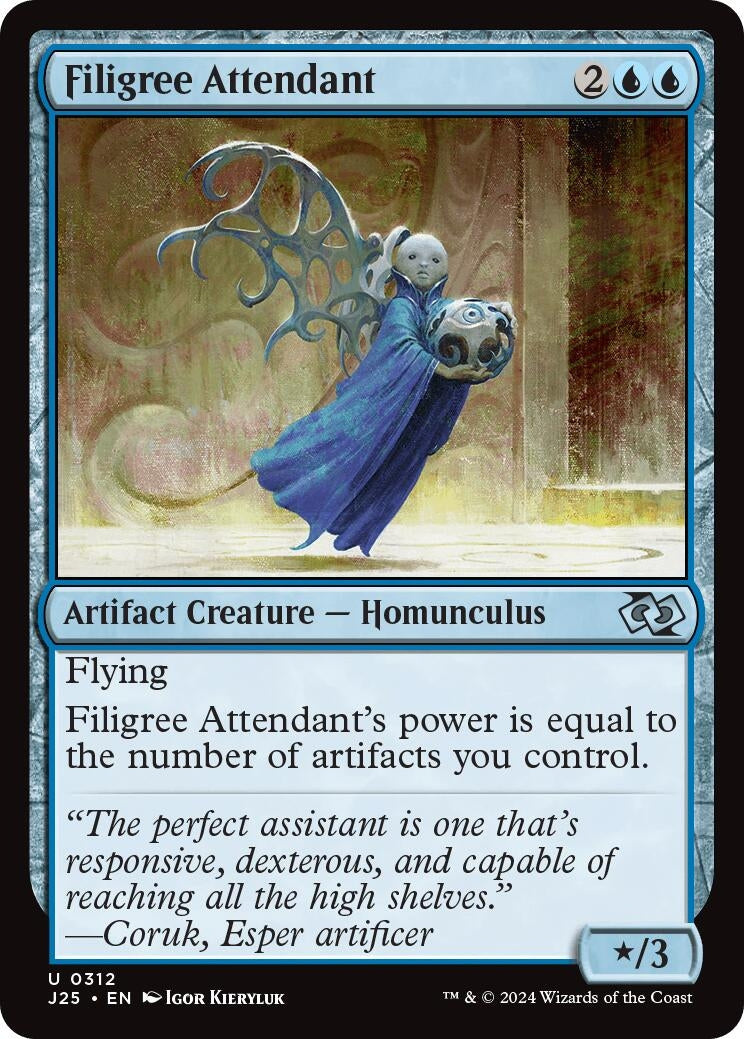 Filigree Attendant (312) (Foundations Jumpstart)