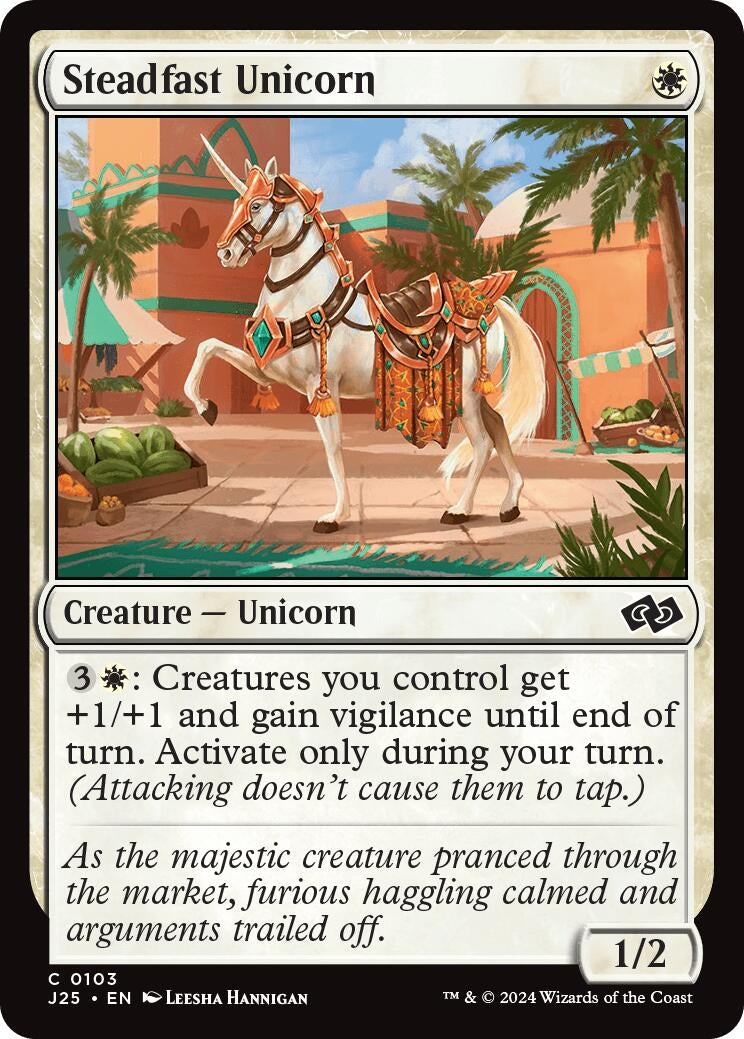 Steadfast Unicorn (103) (Foundations Jumpstart)
