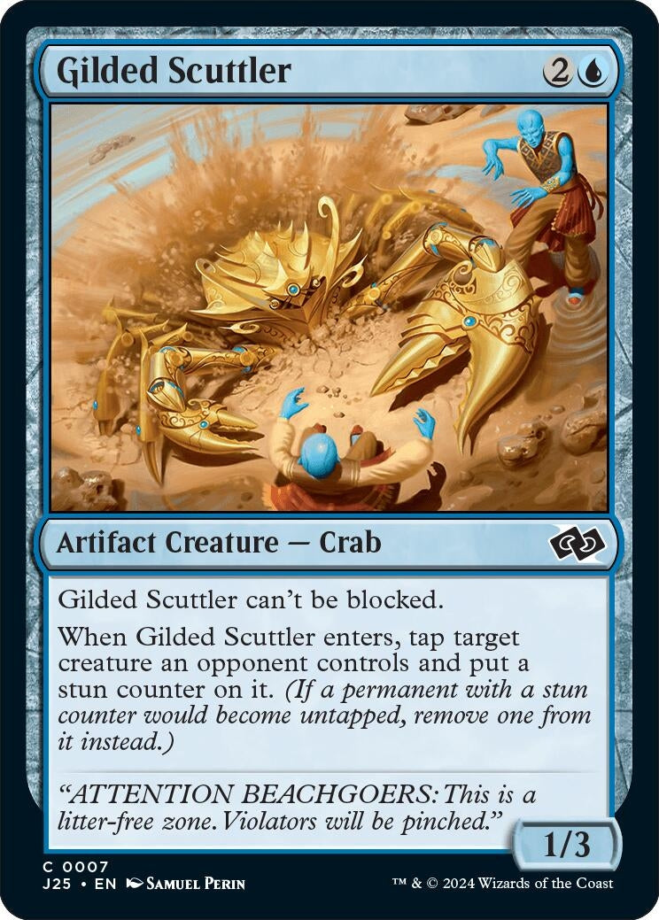Gilded Scuttler (7) (Foundations Jumpstart)
