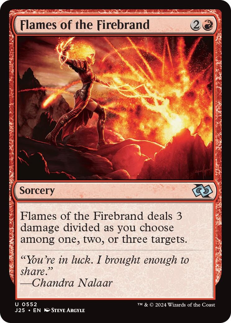 Flames of the Firebrand (552) (Foundations Jumpstart)