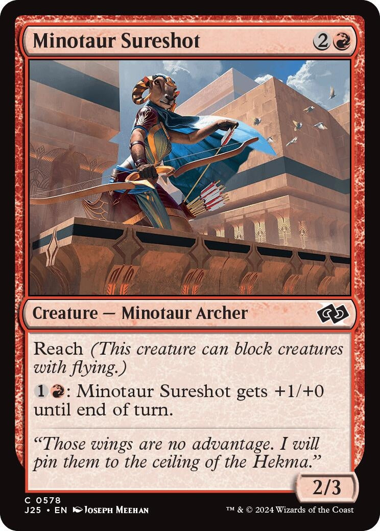 Minotaur Sureshot (578) (Foundations Jumpstart)