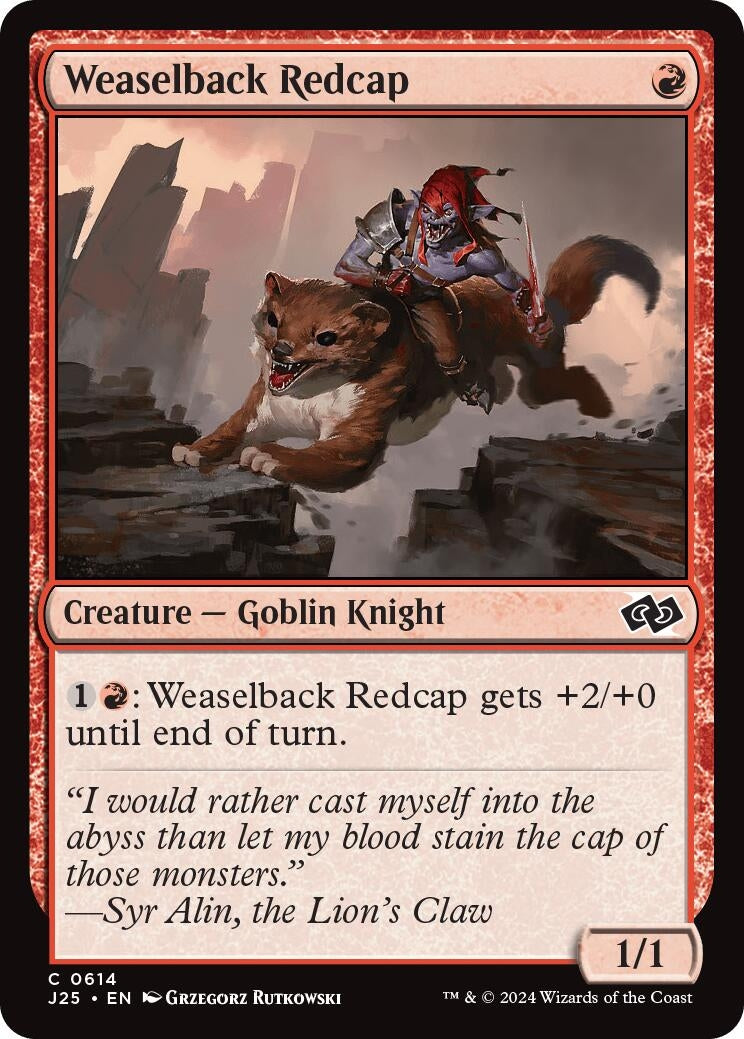 Image for Weaselback Redcap (614) - Magic: The Gathering