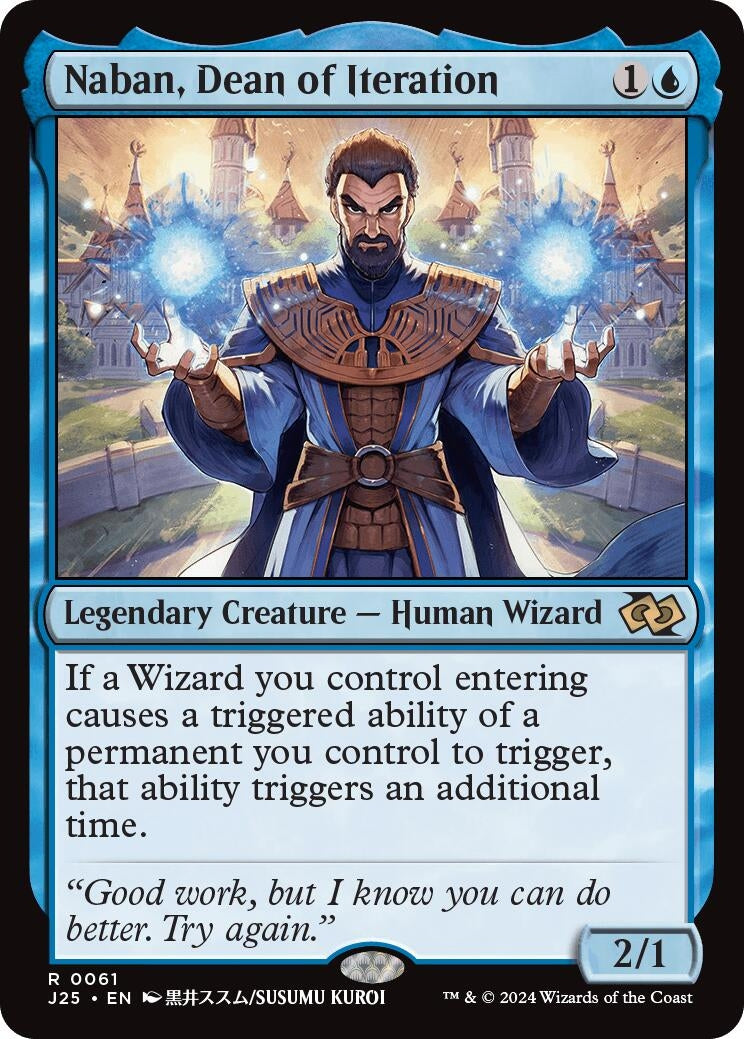 Naban, Dean of Iteration (Anime) (61) (Foundations Jumpstart)