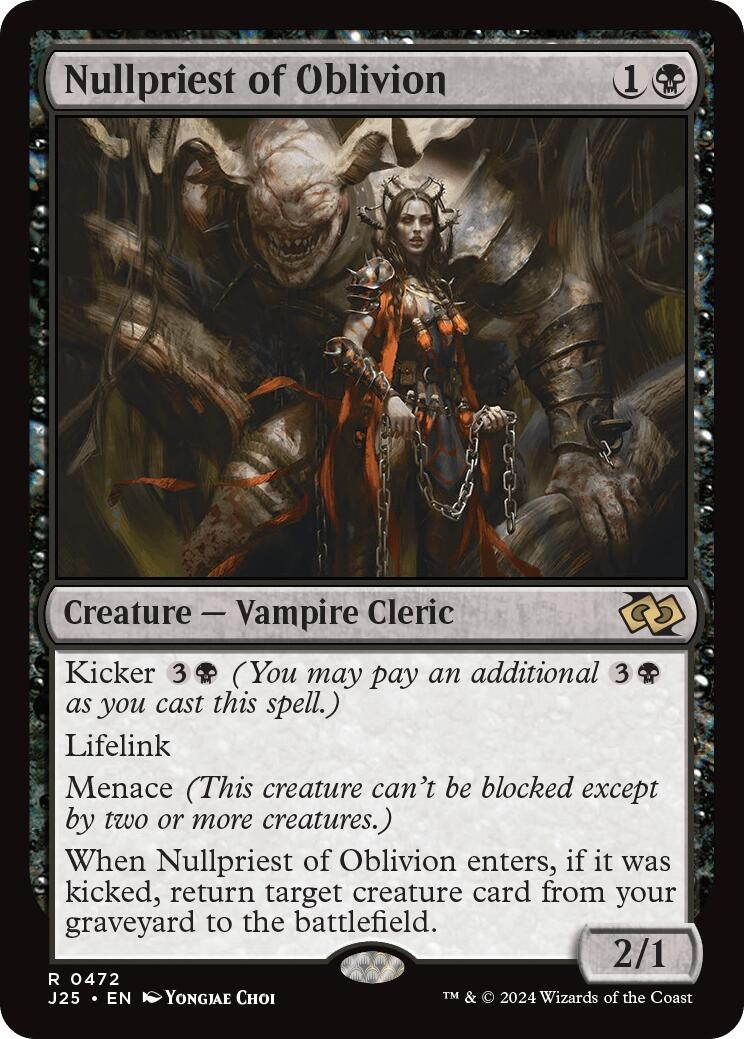 Nullpriest of Oblivion (472) (Foundations Jumpstart)