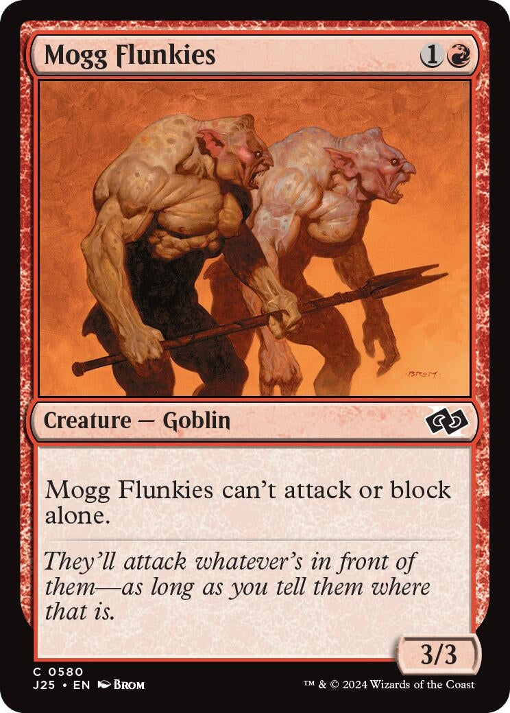 Mogg Flunkies (580) (Foundations Jumpstart)