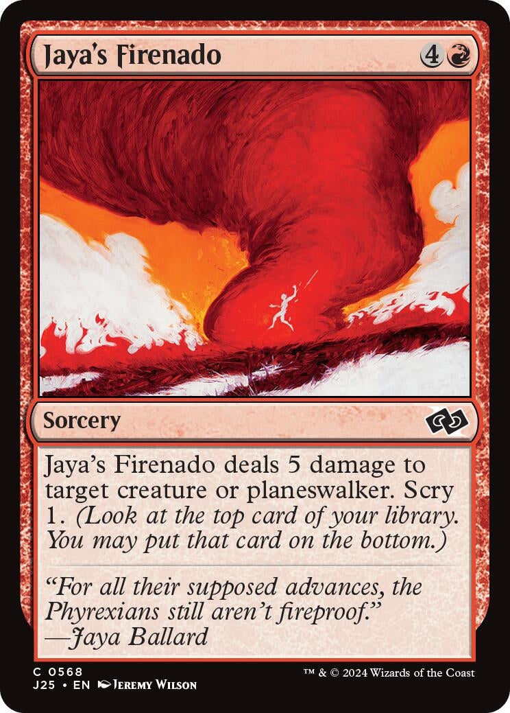 Jaya's Firenado (568) (Foundations Jumpstart)