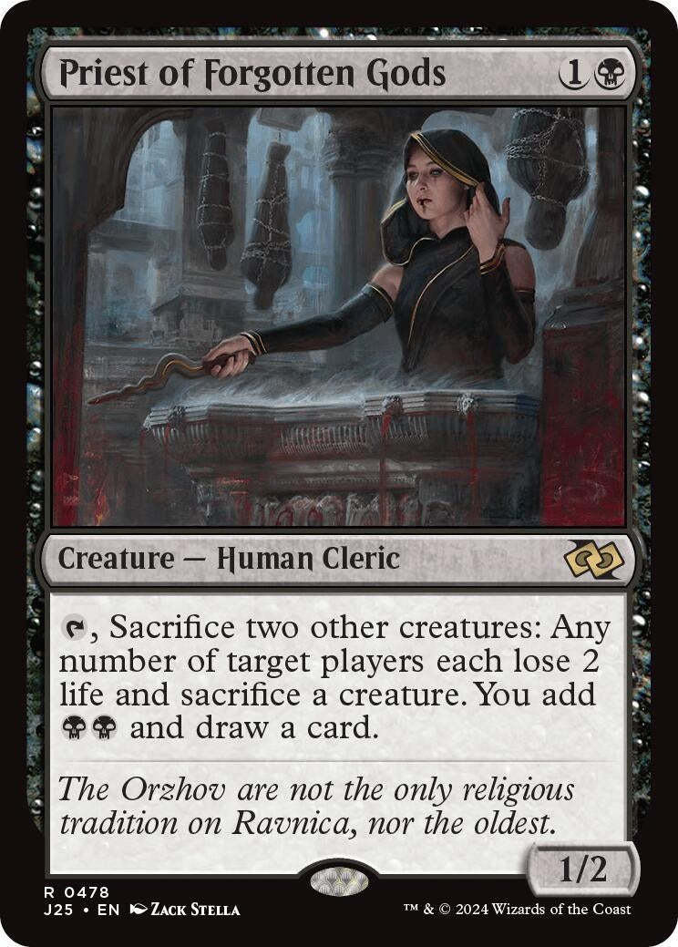 Priest of Forgotten Gods (478) (Foundations Jumpstart)