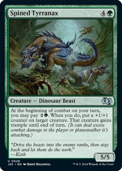 Spined Tyrranax (26) (Foundations Jumpstart)
