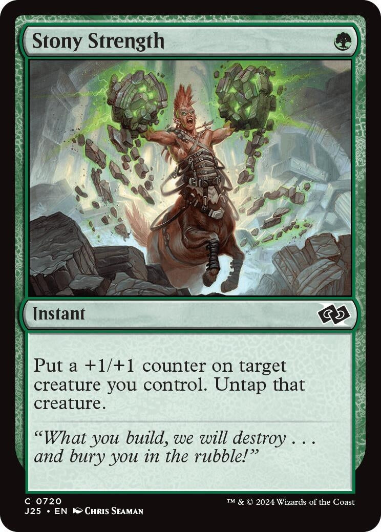 Stony Strength (720) (Foundations Jumpstart)