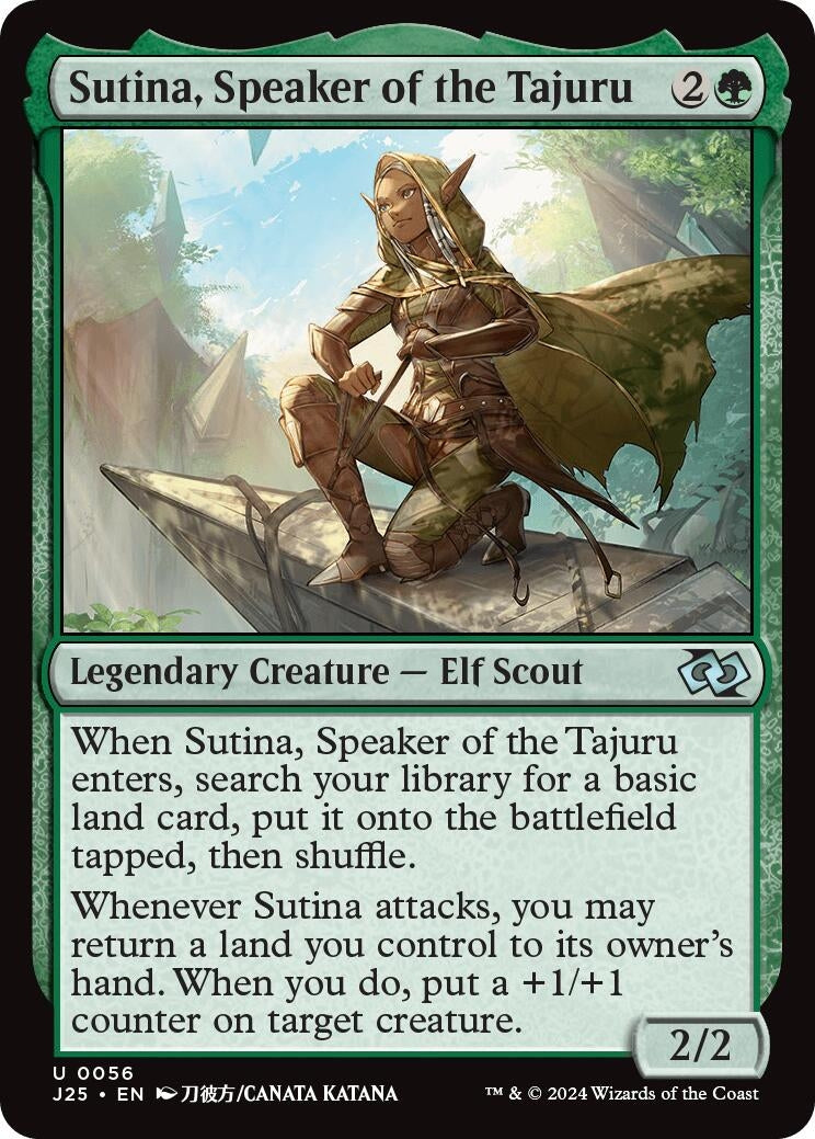 Sutina, Speaker of the Tajuru (Anime) (56) (Foundations Jumpstart)