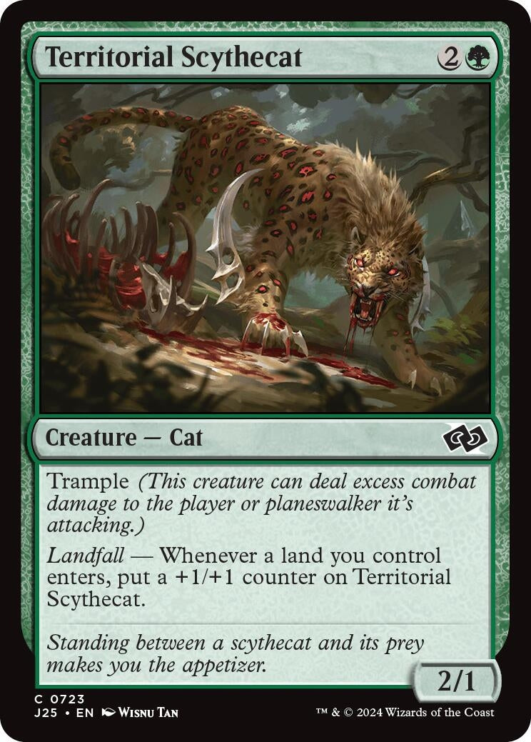 Territorial Scythecat (723) (Foundations Jumpstart)
