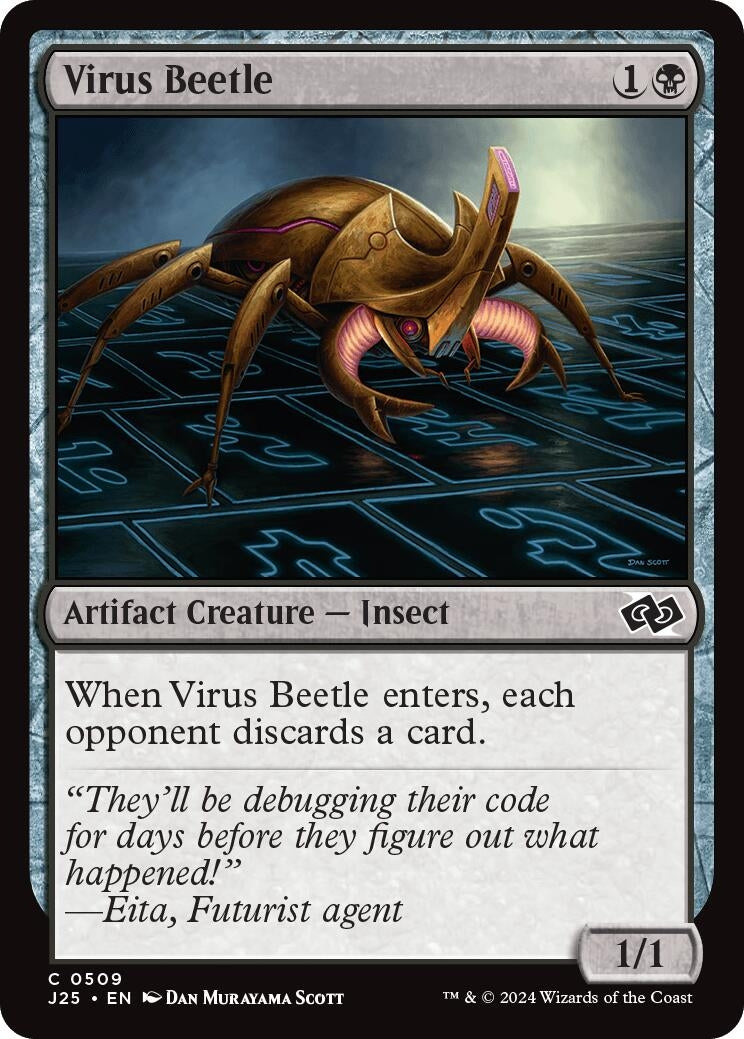 Image for Virus Beetle (509) - Magic: The Gathering