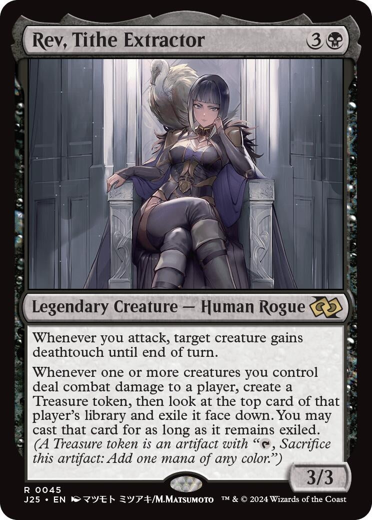Rev, Tithe Extractor (Anime) (45) (Foundations Jumpstart) (J25)