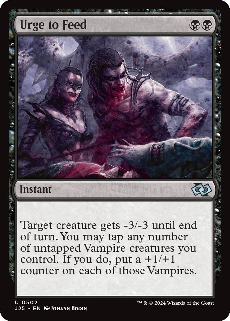 Image for Urge to Feed (502) - Magic: The Gathering