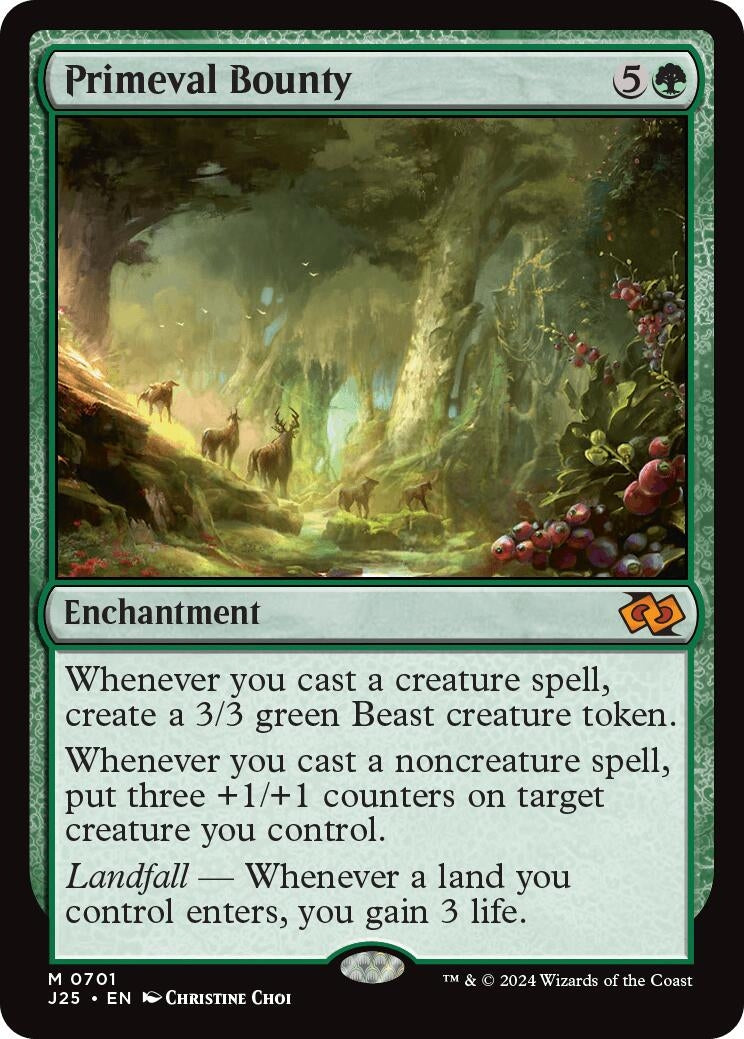 Primeval Bounty (701) (Foundations Jumpstart)