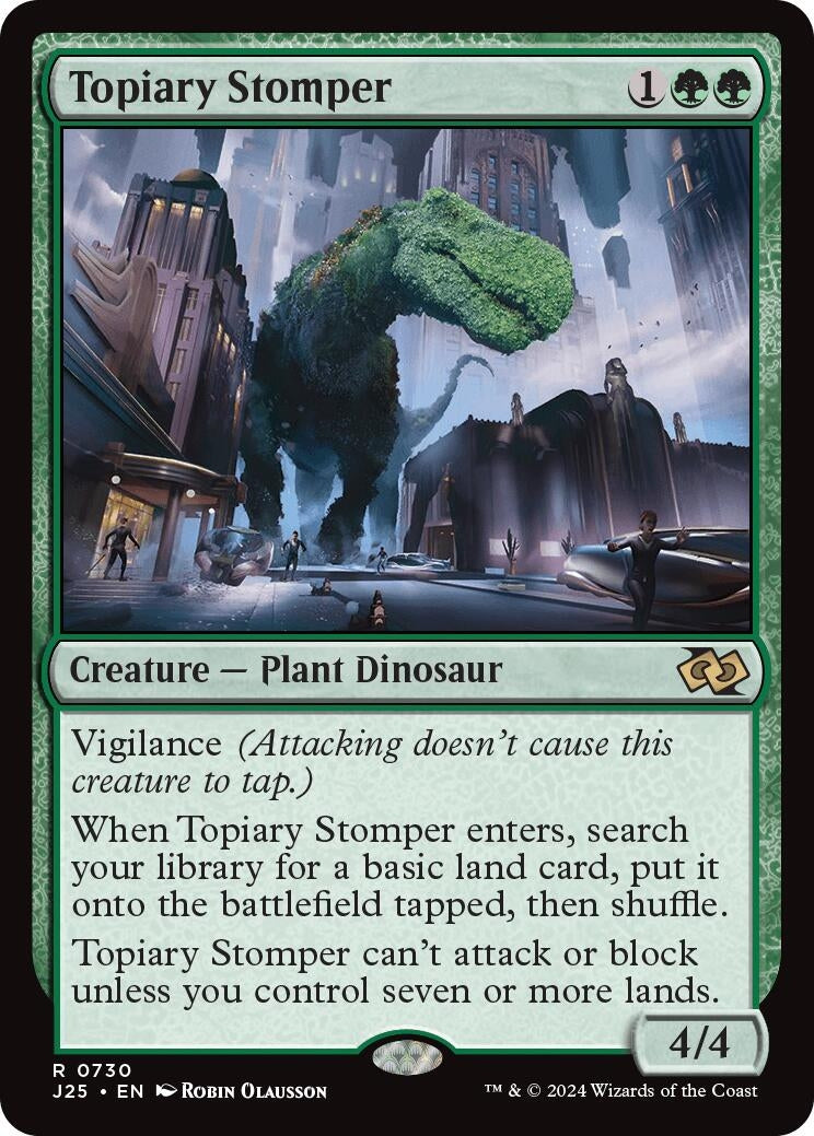 Image for Topiary Stomper (730) - Magic: The Gathering