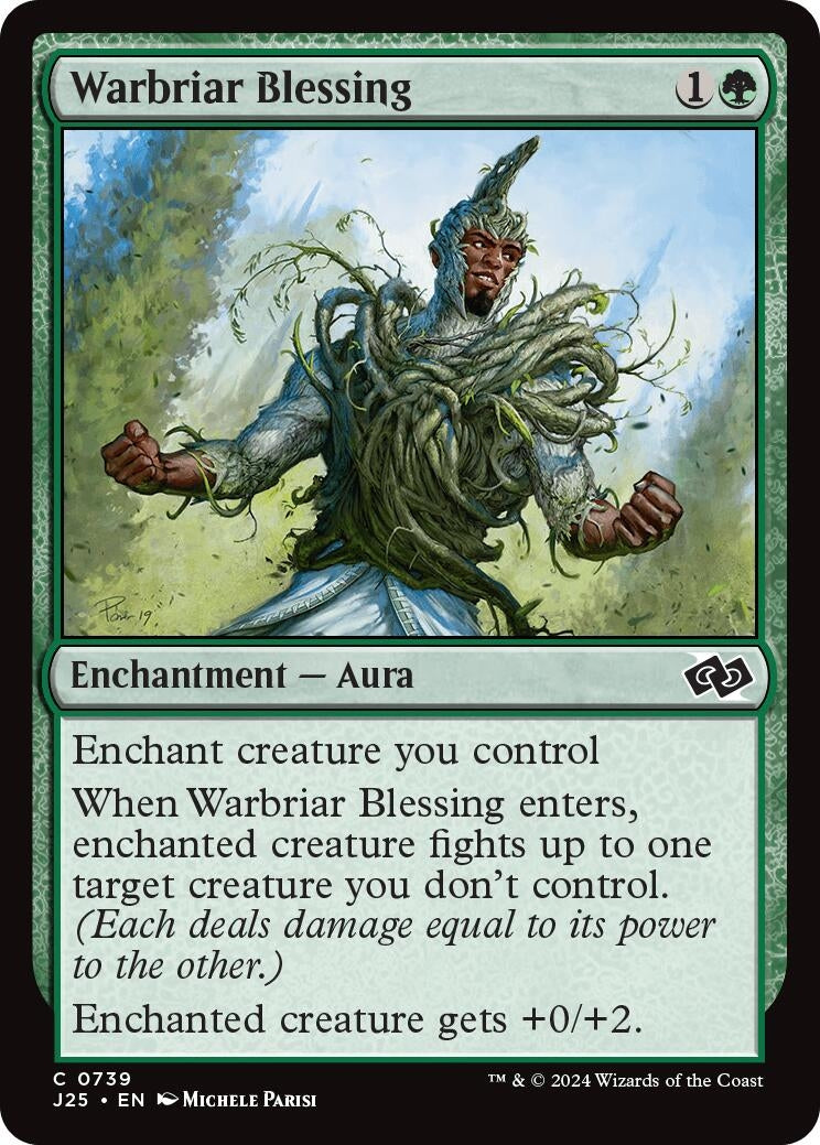 Image for Warbriar Blessing (739) - Magic: The Gathering