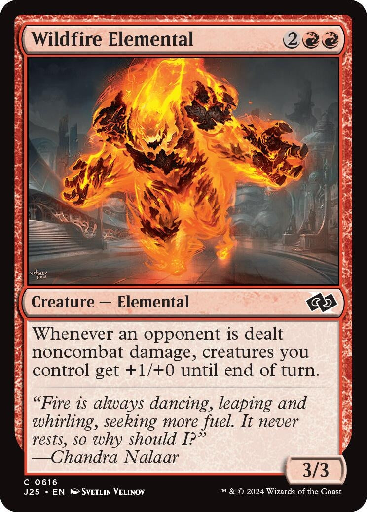 Image for Wildfire Elemental (616) - Magic: The Gathering