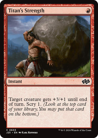 Titan's Strength (603) (Foundations Jumpstart)