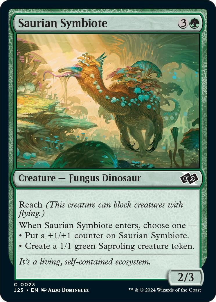 Saurian Symbiote (23) (Foundations Jumpstart)