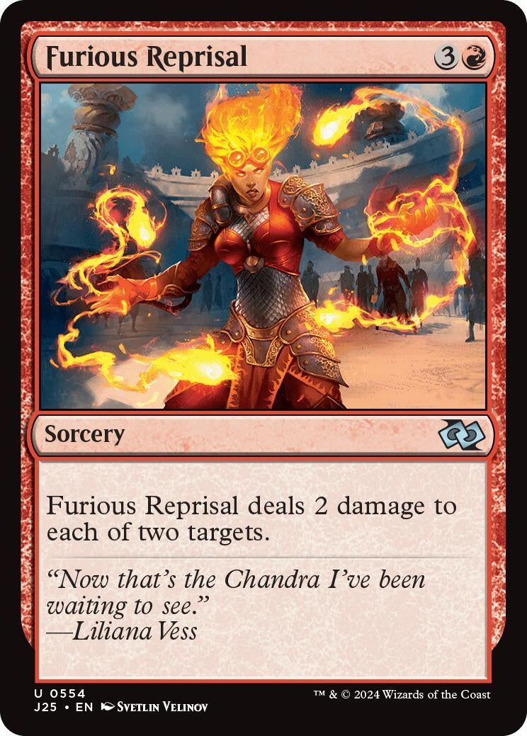 Furious Reprisal (554) (Foundations Jumpstart)