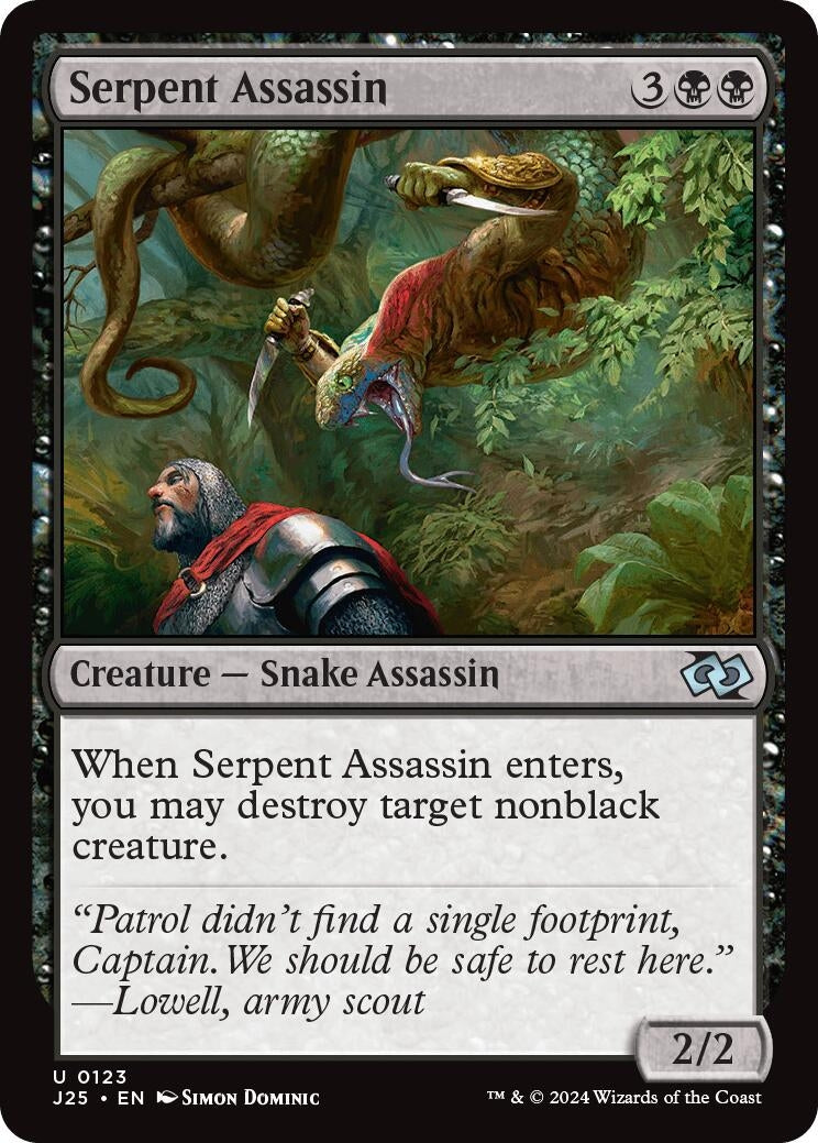 Serpent Assassin (123) (Foundations Jumpstart)