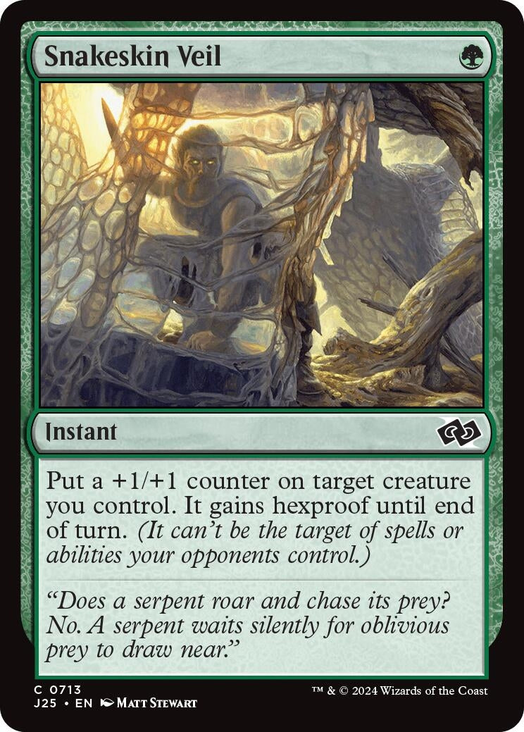 Snakeskin Veil (713) (Foundations Jumpstart)