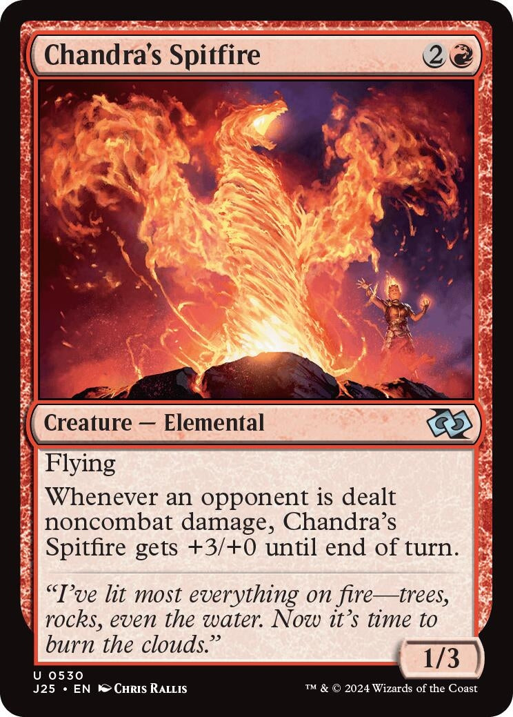 Chandra's Spitfire (530) (Foundations Jumpstart)