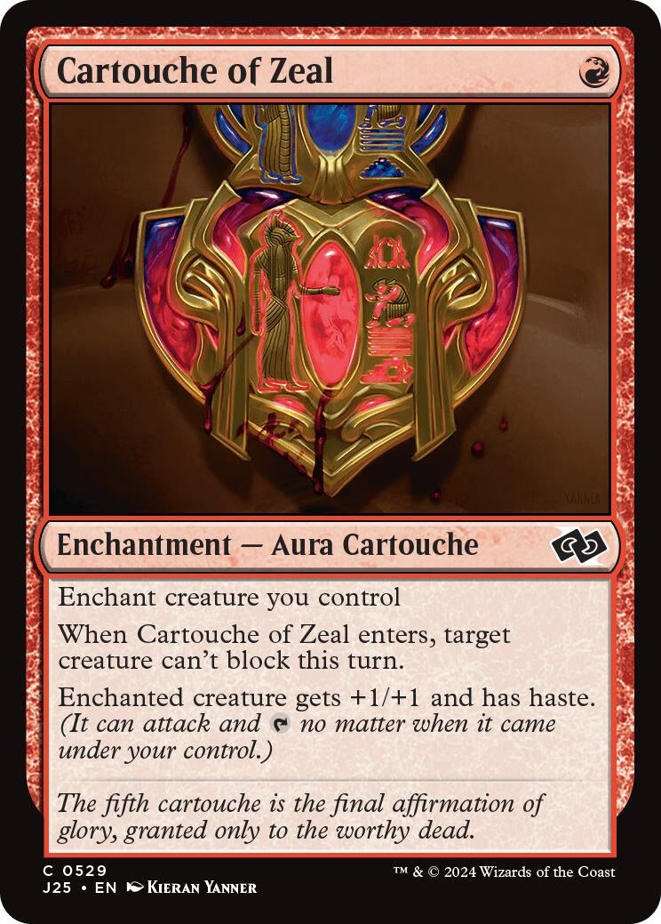 Cartouche of Zeal (529) (Foundations Jumpstart)