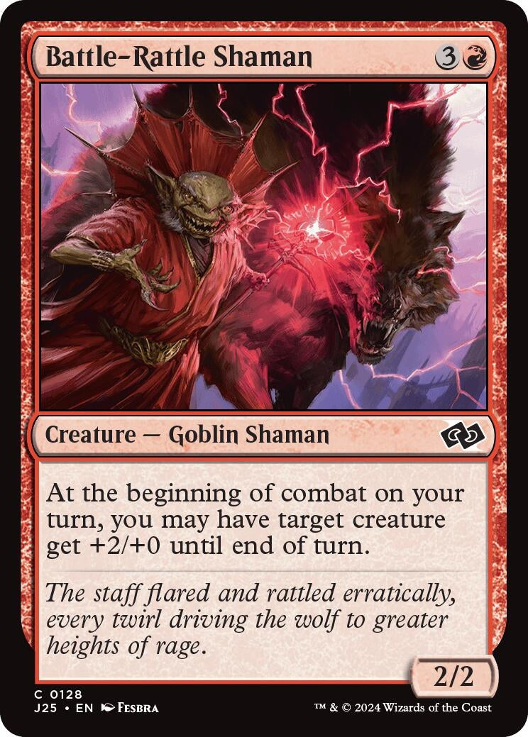 Battle-Rattle Shaman (128) (Foundations Jumpstart)
