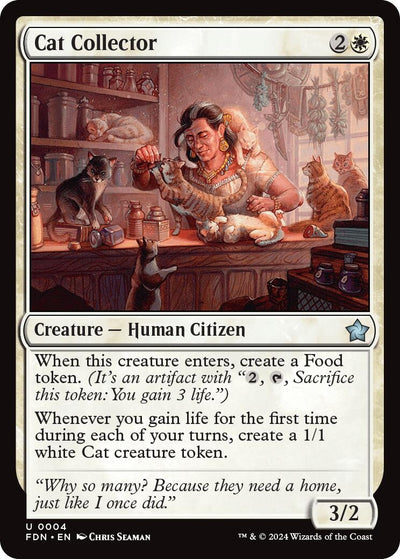 Cat Collector (4) (Foundations) (FDN)
