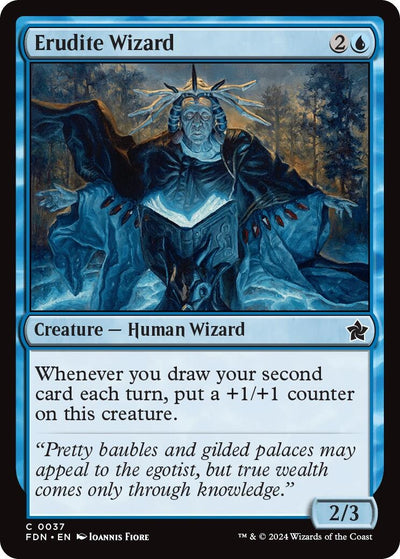 Erudite Wizard (37) (Foundations) (FDN)